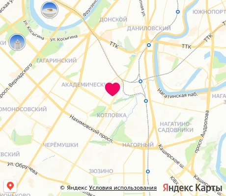 На карте