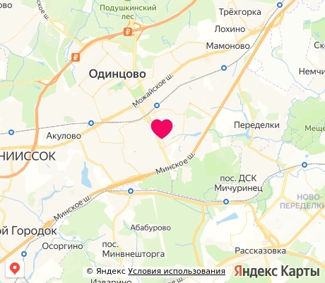 На карте