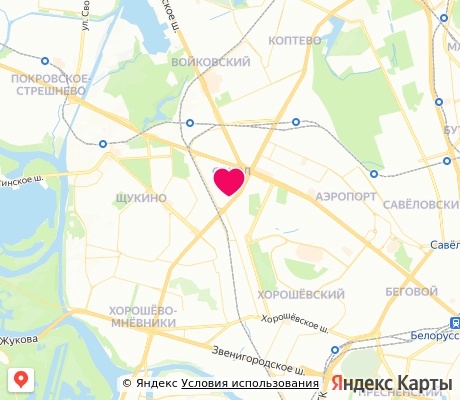 На карте