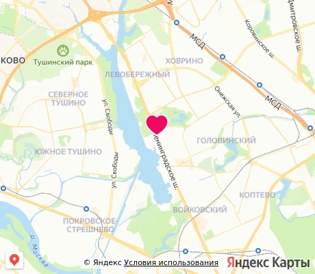 На карте