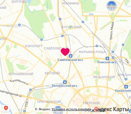 На карте