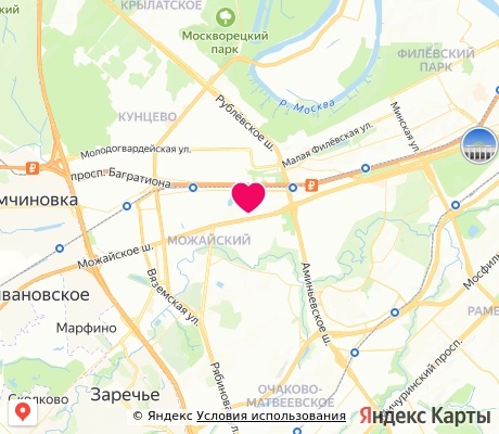 На карте
