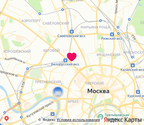 На карте