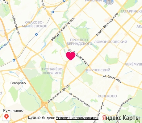 На карте