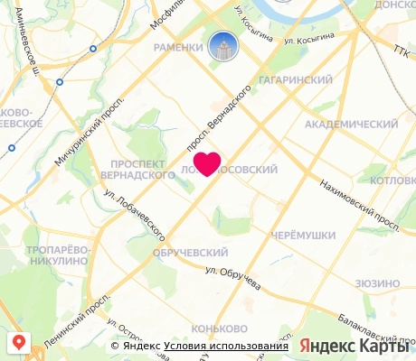 На карте