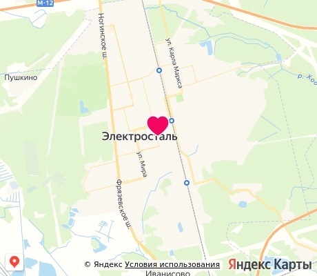 На карте