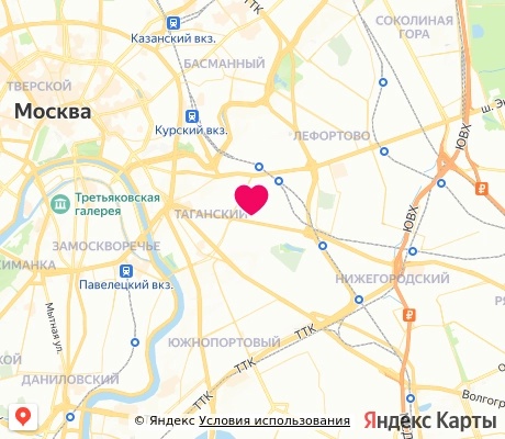 На карте