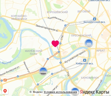 На карте