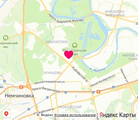 На карте