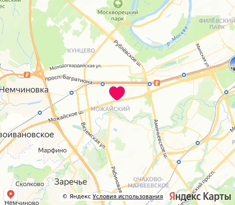 На карте