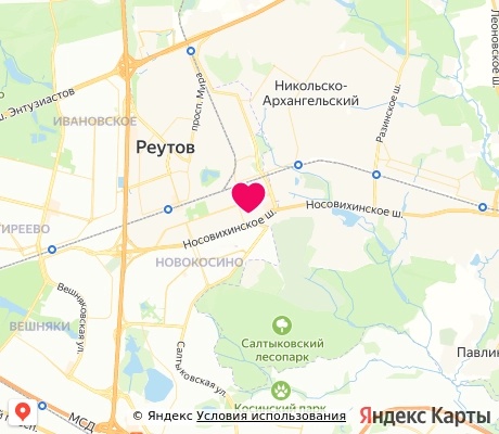 На карте