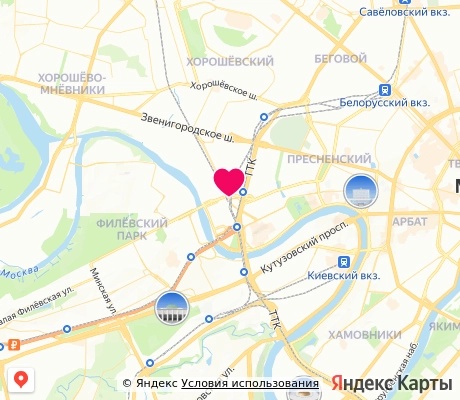 На карте