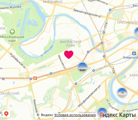 На карте