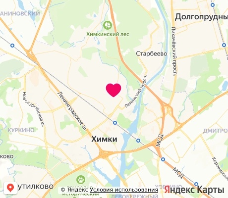 На карте