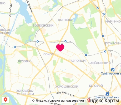На карте