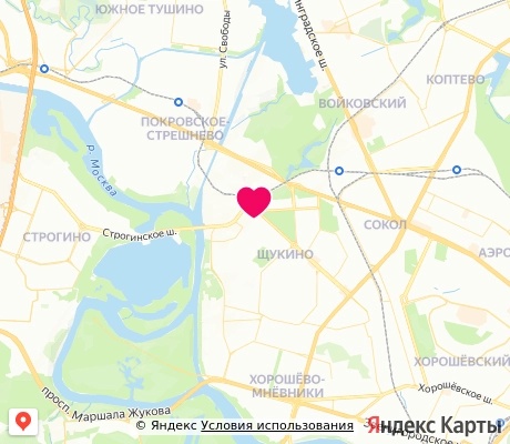 На карте