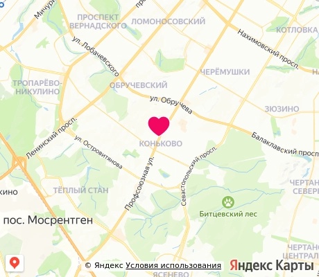 На карте