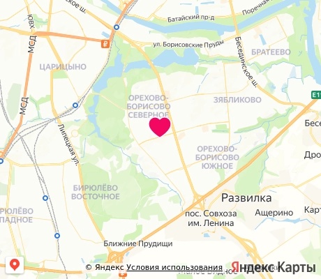 На карте