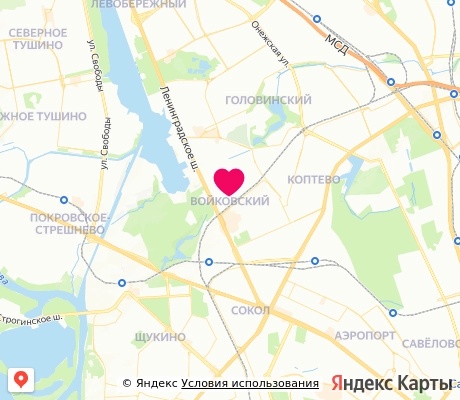 На карте