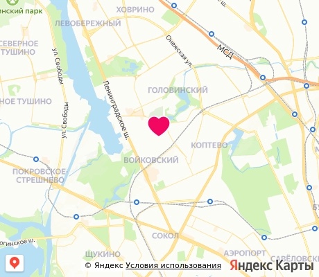 На карте