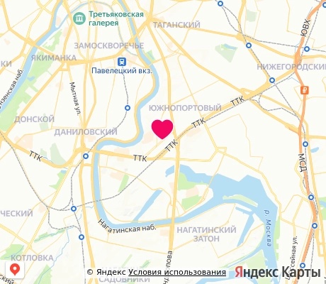 На карте