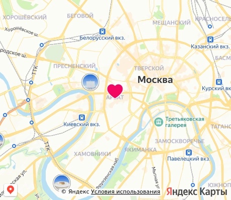На карте