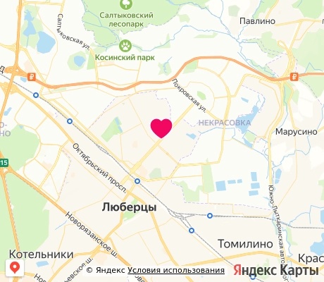 На карте