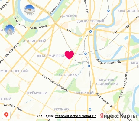 На карте