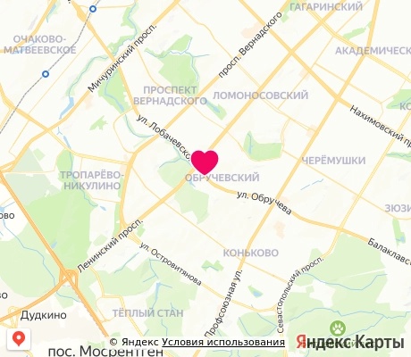 На карте