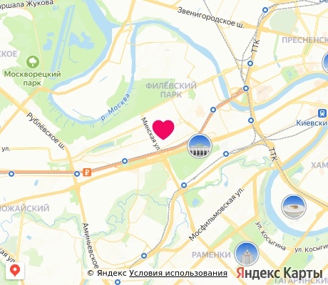 На карте