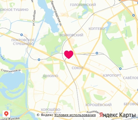 На карте