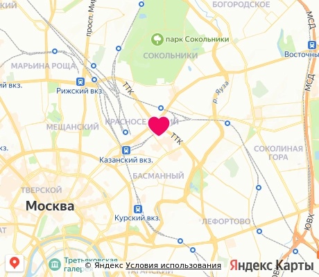 На карте