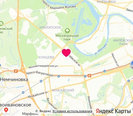 На карте