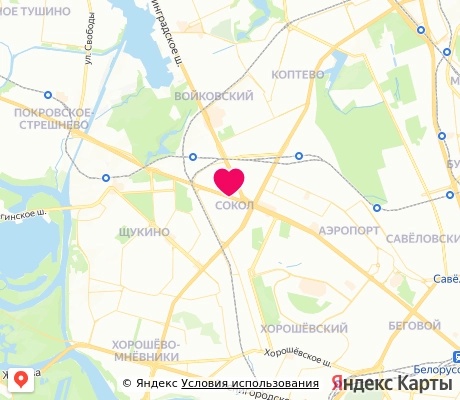 На карте