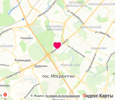 На карте