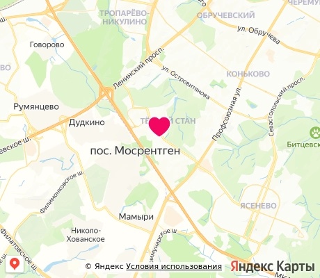 На карте
