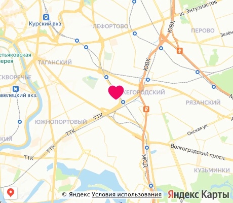 На карте
