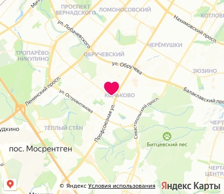 На карте