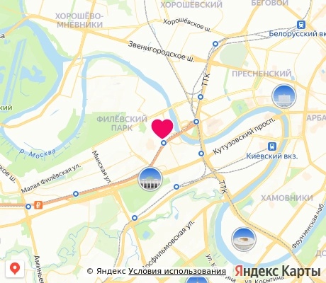 На карте