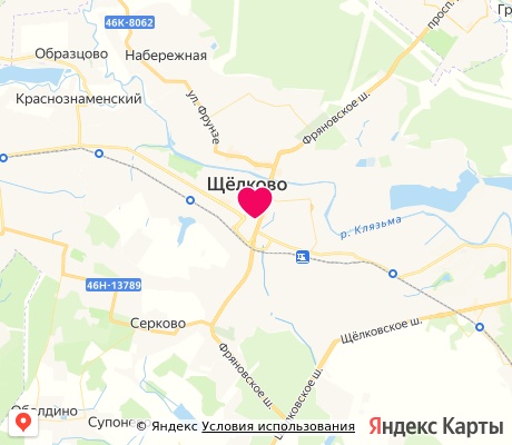 На карте