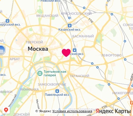 На карте