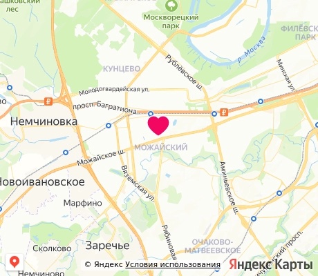 На карте