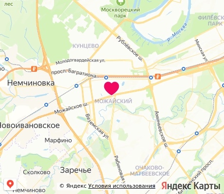 На карте