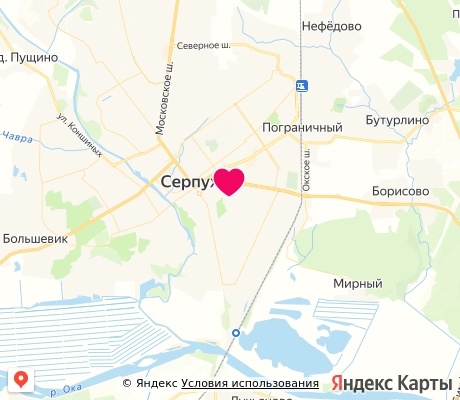 На карте