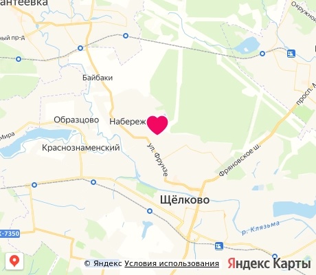 На карте