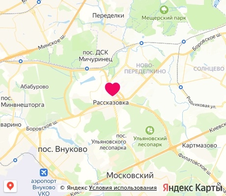 На карте