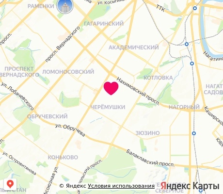 На карте