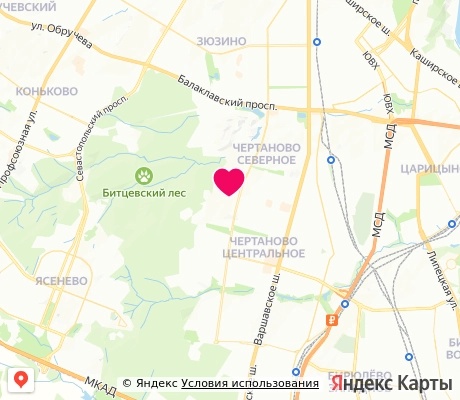 На карте