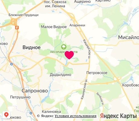 На карте