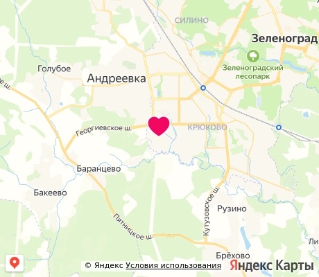 На карте